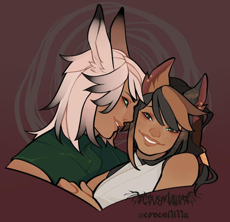 Miko Whitefang x Sayuri Whitefang