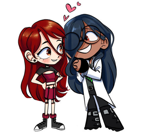 Warych x Andy | MadStar (art by DARKBANES)